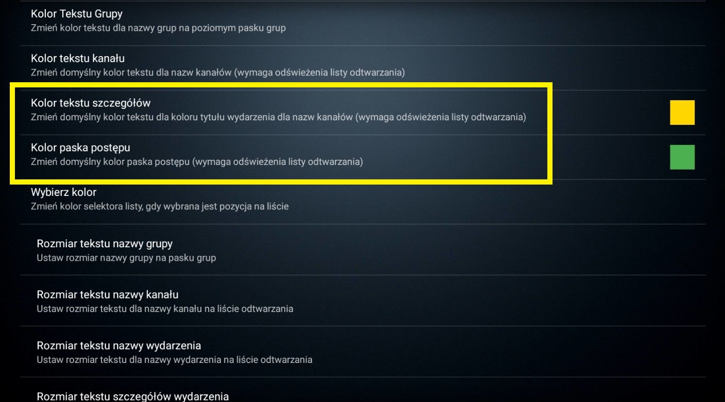 IPTV Extreme - wygląd i zachowanie